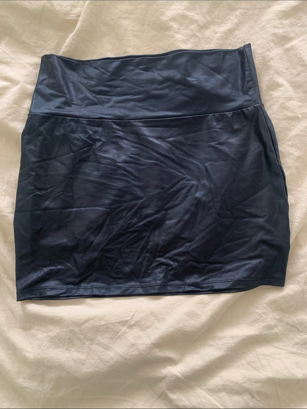 Medium Love Culture Faux Leather Skirt